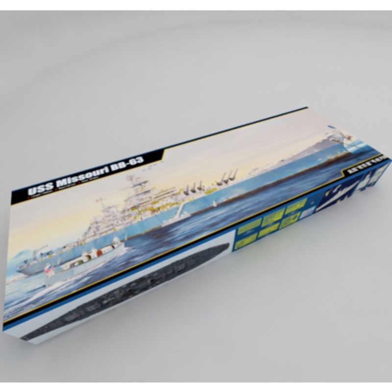 Model Kit Uss Missouri - Trumpeter 03705 1/200 skala USS Missouri