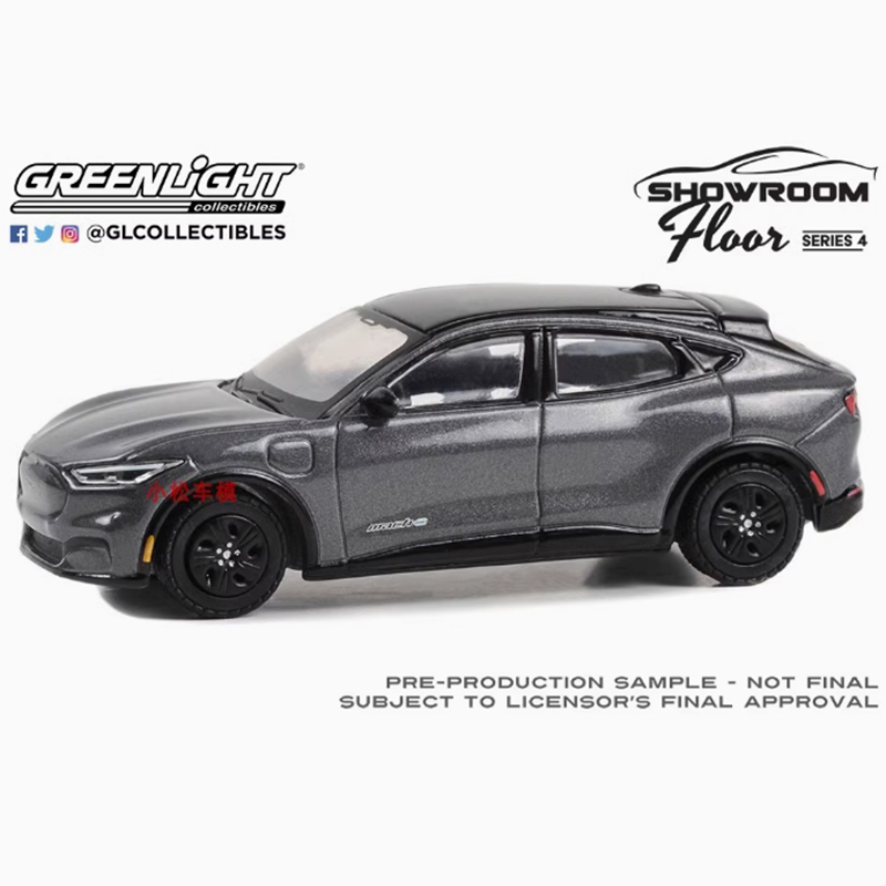 Model Kit Mustang - Greenlight Diecast 1/64 Skala 2023 Ford