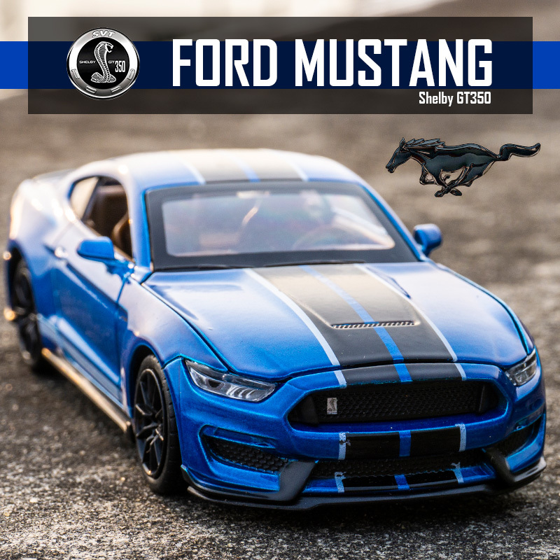 Model Kit Mustang - 1:32 Wysoka symulacja Supersamochód Ford Mustang