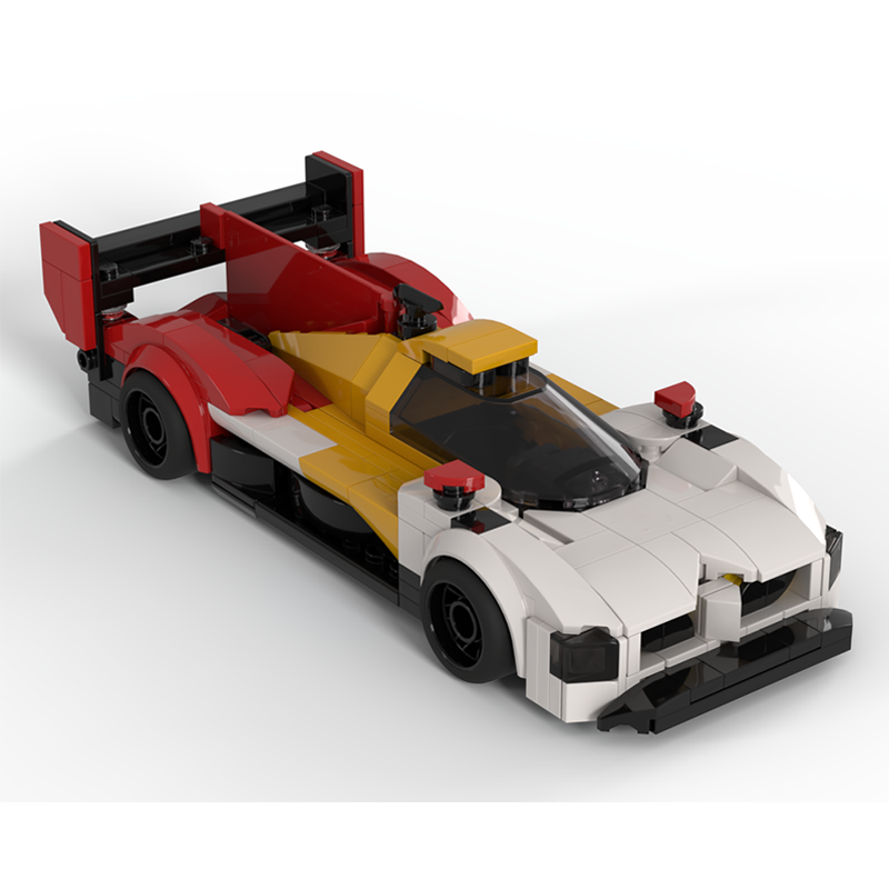 Model Kit V8 - Model Superauta z Silnikiem V8, Klocki