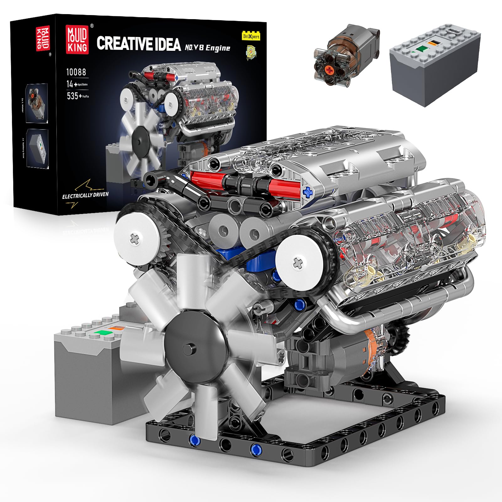 Model Kit V8 - Mould King 10088 Zestaw Klocków do