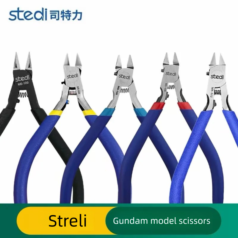 Model Kit Tweezers - Zestaw Stedi Combo: Nożyczki dwustronne, szczypce,
