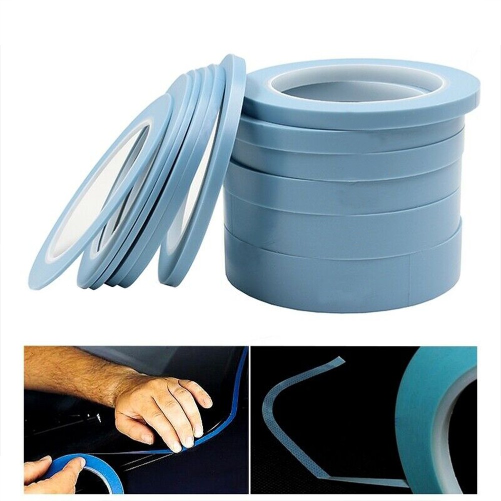 Masking Tape Thin - Taśma maskująca samochodowa wysokotemperaturowa 3-25mm, winylowa,