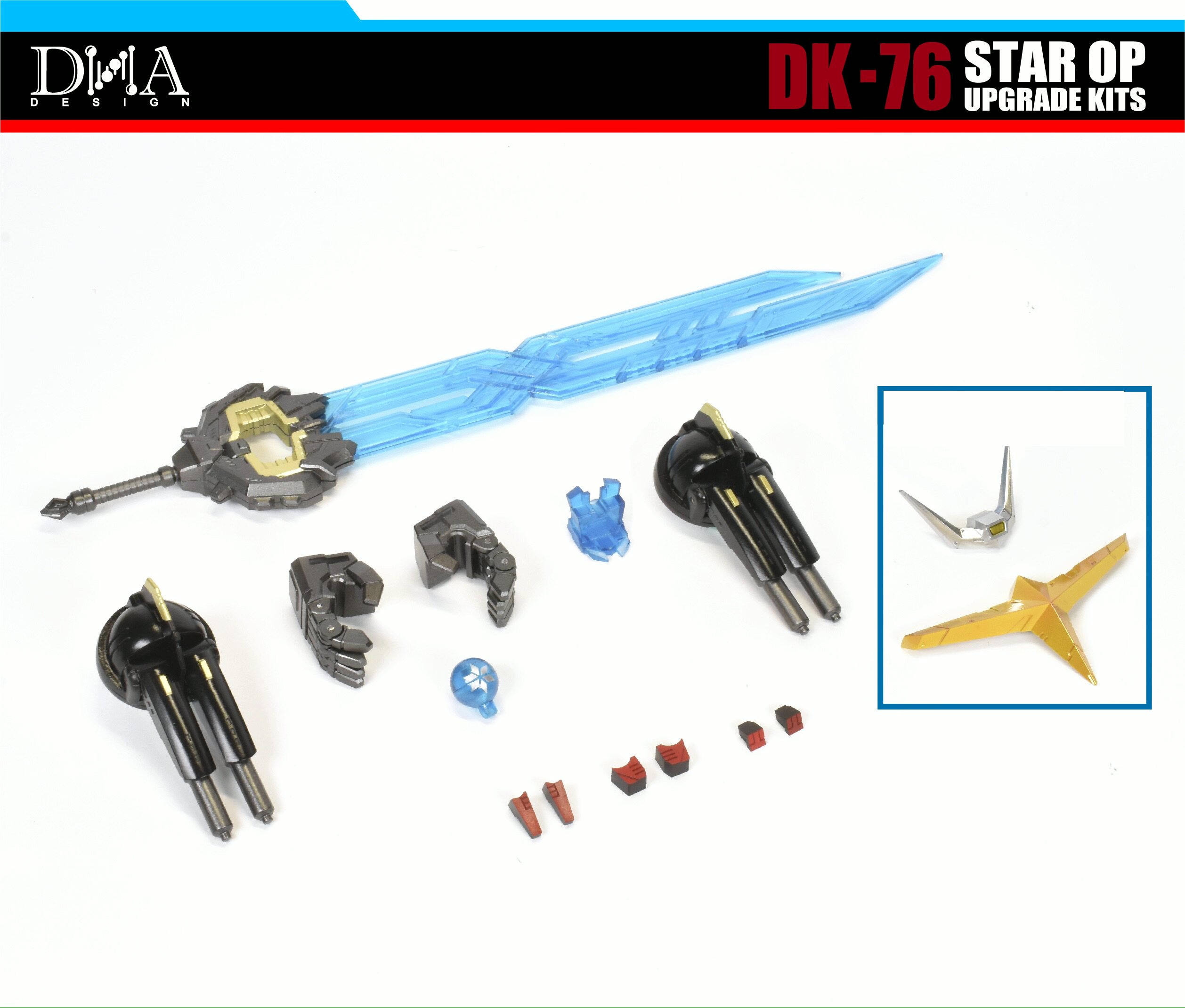 Model Kit Robot - Zestaw modernizacyjny DNA DK-76 do Age