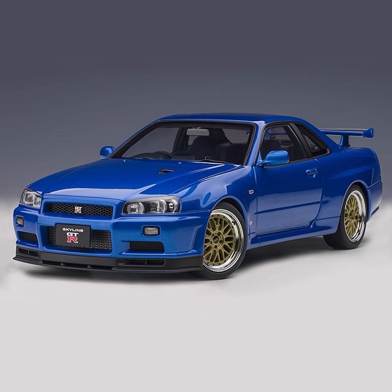 Model Kit Mustang - Duży rozmiar 1:18 GTR GT-R R34