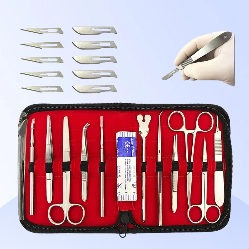 Model Kit Tweezers - Zestaw do szycia z silikonu medycznego