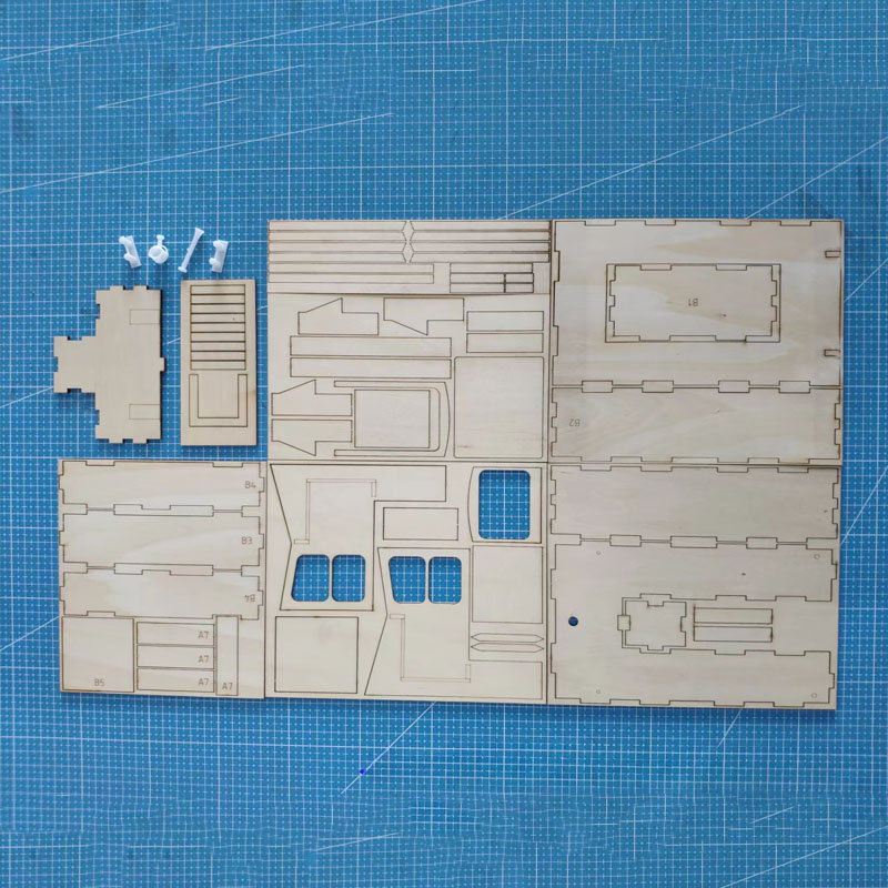 Drewniane pudełko łódź ratunko – Model Kit Lucario recenzja i cena