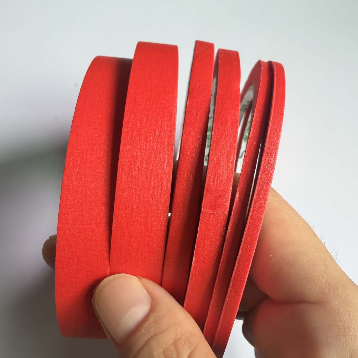 Czerwona taśma maskująca Washi – Masking Tape Thin recenzja i cena