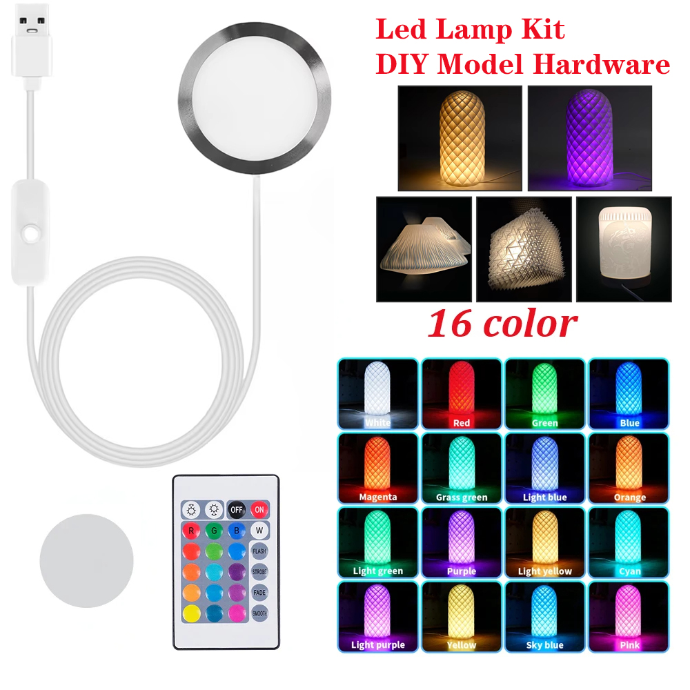 Zestaw lampki LED USB do druka – Model Kit F1 recenzja i cena