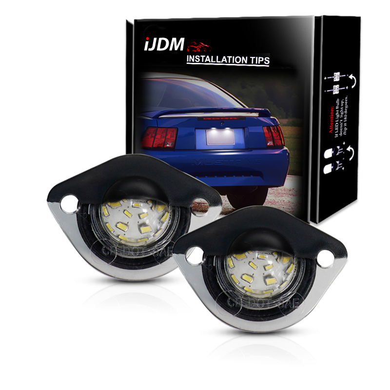 2 sztuk biały podświetlanie LE – Model Kit Mustang recenzja i cena