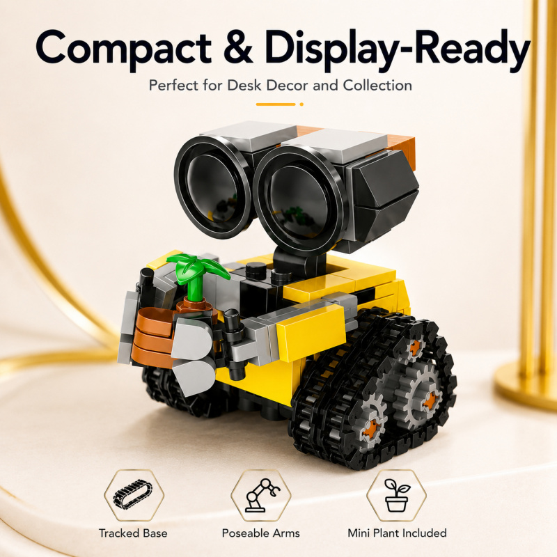 Mini Zestaw Klocków do Budowy  – Model Kit Robot recenzja i cena