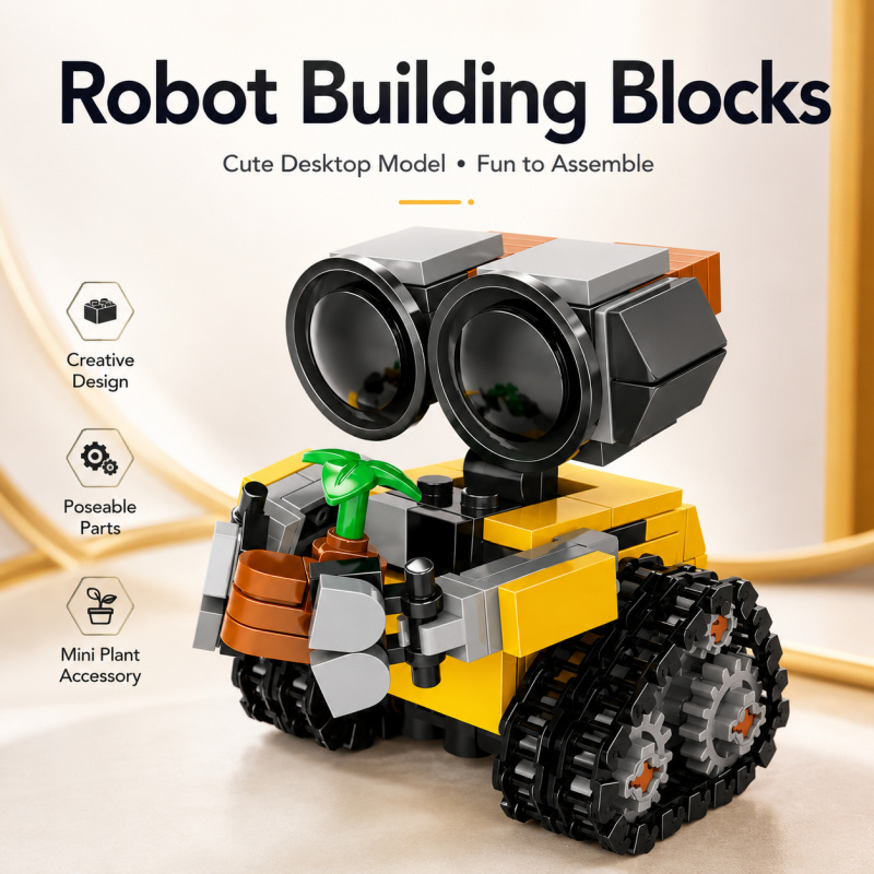 Mini Zestaw Klocków do Budowy  – Model Kit Robot recenzja i cena