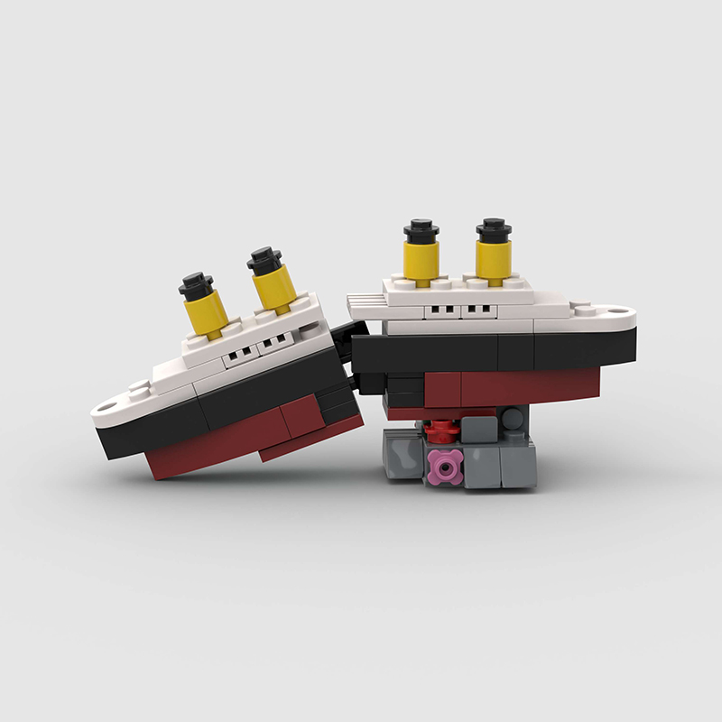 Mini RMS Titanic Sank Ship Mod – Model Kit Lucario recenzja i cena