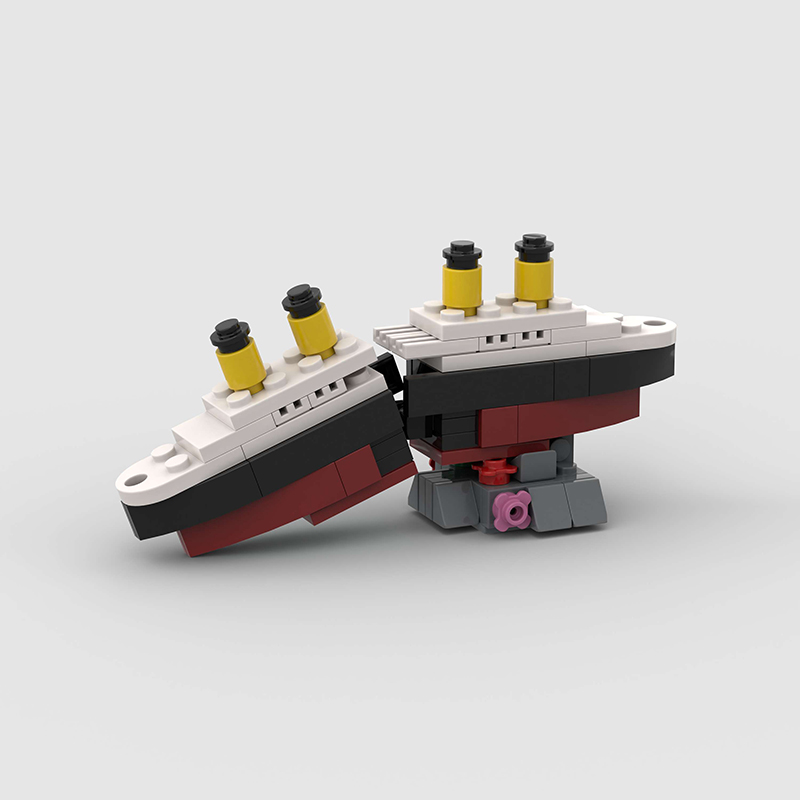 Mini RMS Titanic Sank Ship Mod – Model Kit Lucario recenzja i cena