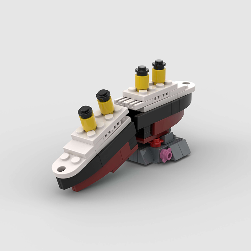 Mini RMS Titanic Sank Ship Mod – Model Kit Lucario recenzja i cena