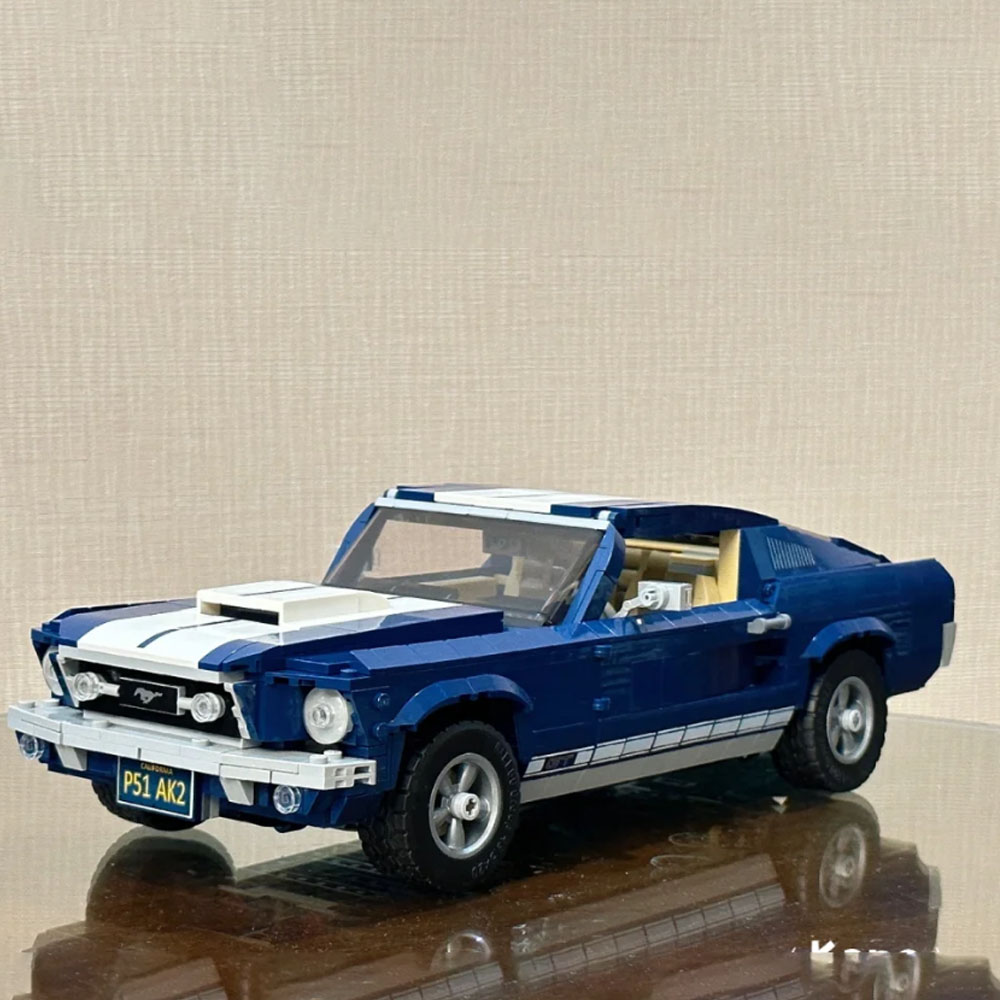 MOC 1471 elementów Mustang Spo – Model Kit Mustang recenzja i cena
