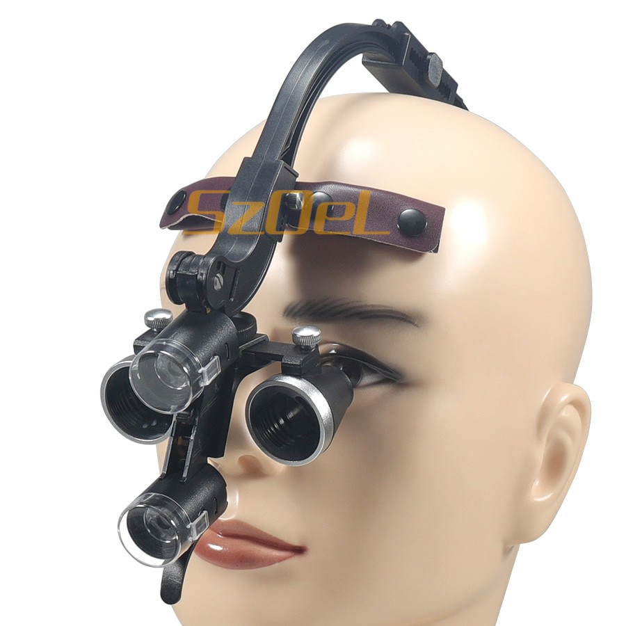 2.5X/3.5X Dental lornetka szkł – Magnifier With Light recenzja i cena