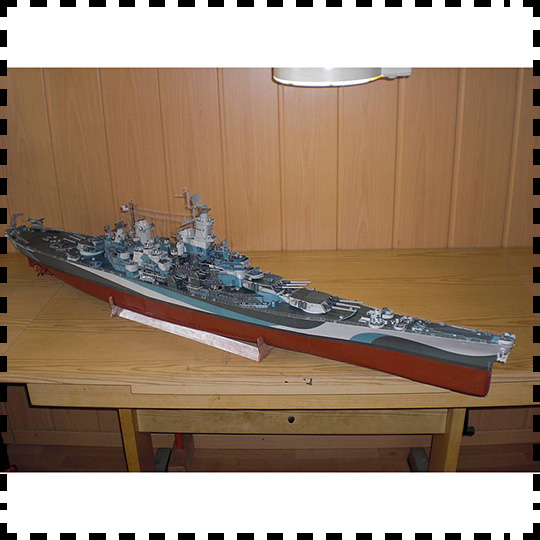 1:200 skala USS Missouri (BB-6 – Model Kit Uss Missouri recenzja i cena