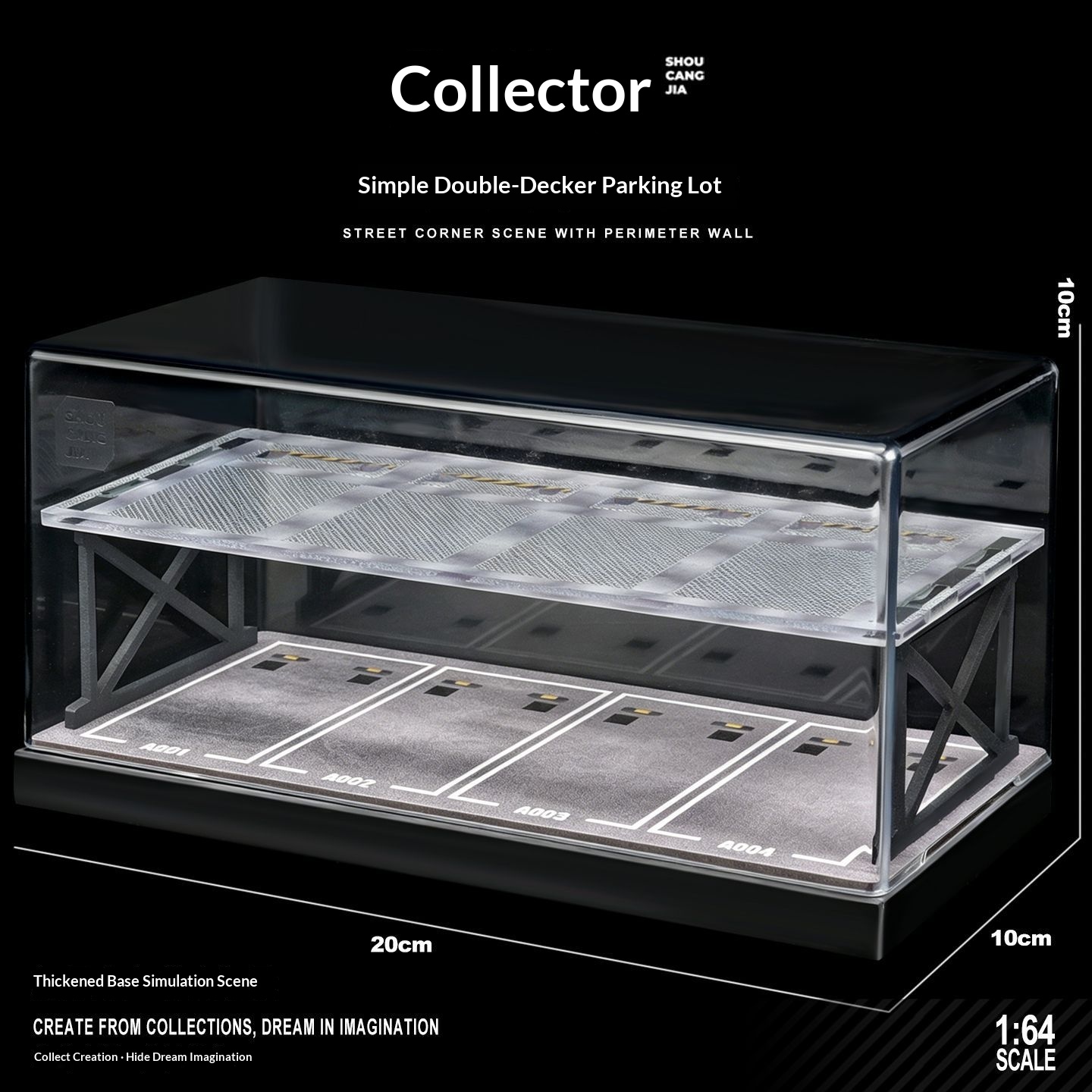 Diorama parkingu dwupiętrowego – Model Kit Diorama recenzja i cena