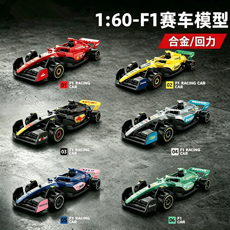 Zestaw 6 modeli samochodów wyś – Model Kit F1 recenzja i cena