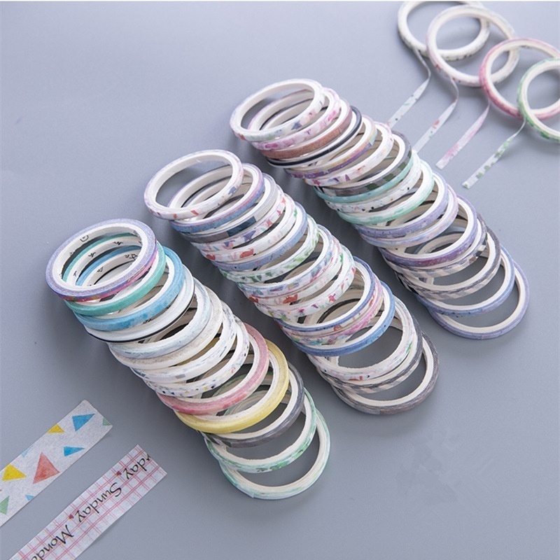 Zestaw taśm Washi 20/50 rolek, – Masking Tape Thin recenzja i cena