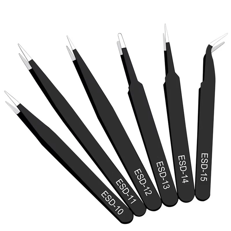 Zestaw 6 szt. antystatycznych  – Model Kit Tweezers recenzja i cena