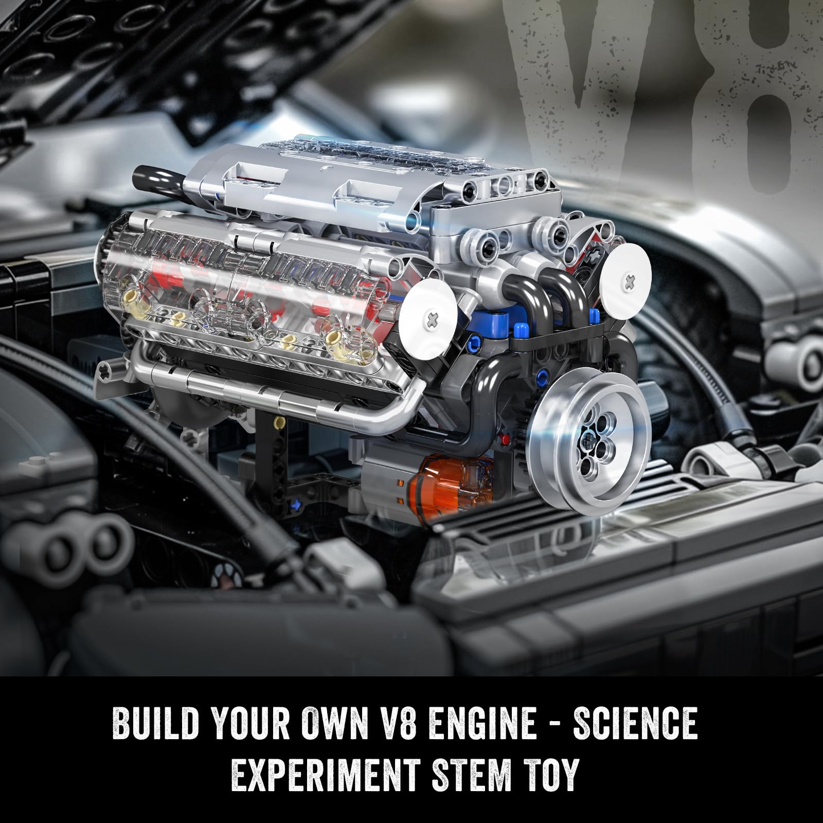 Mould King 10088 Zestaw Klockó – Model Kit V8 recenzja i cena