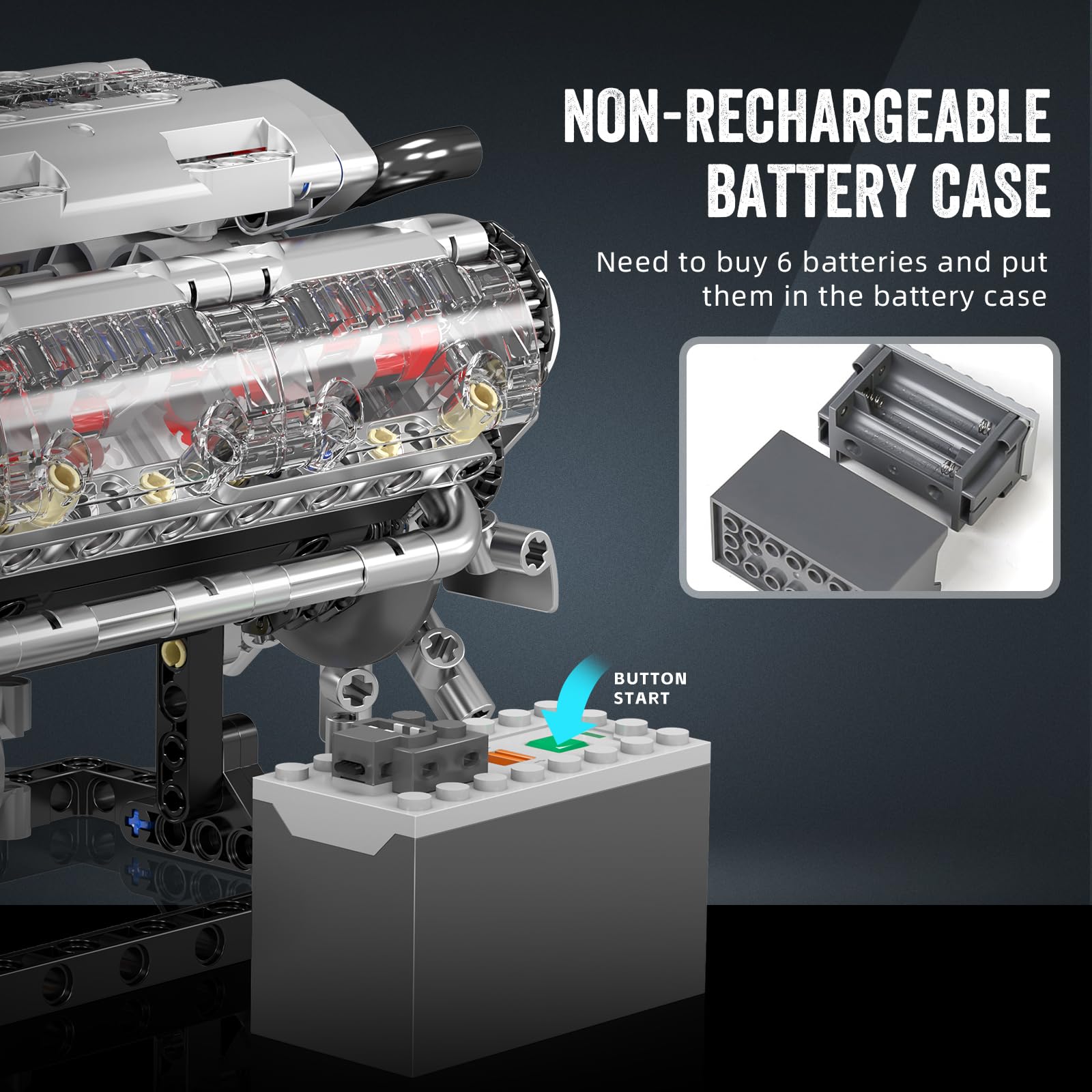 Mould King 10088 Zestaw Klockó – Model Kit V8 recenzja i cena