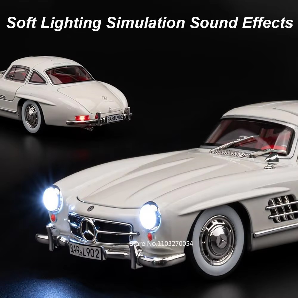1:24 300SL W140 Alloy Model To – Model Kit Mustang recenzja i cena
