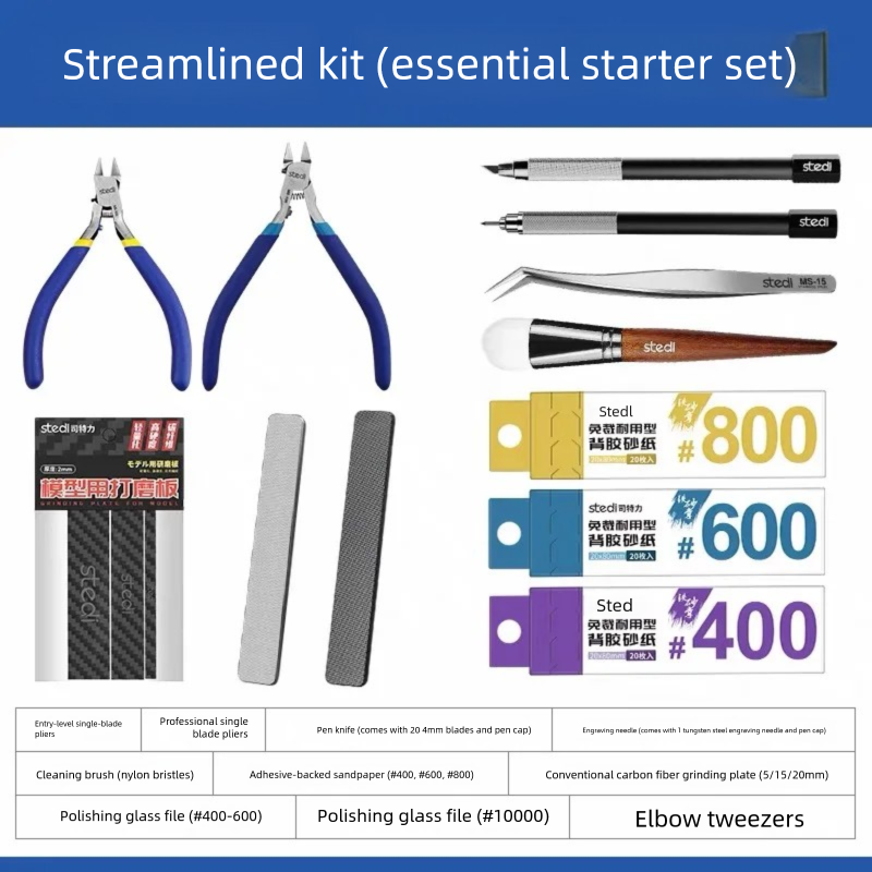 Zestaw Stedi Combo: Nożyczki d – Model Kit Tweezers recenzja i cena